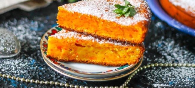 манник на кефире с тыквой в духовке манник на кефире с тыквой в духовке