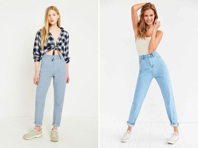 с высокой талией с высокой талией