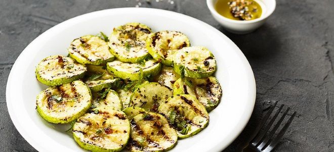 цукини на гриле цукини на гриле