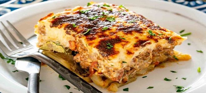 говядина с кабачками в духовке говядина с кабачками в духовке