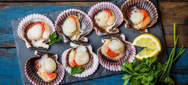 гребешок в ракушке по шанхайски гребешок в ракушке по шанхайски