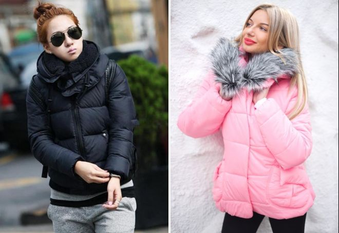 короткий пуховик с капюшоном короткий пуховик с капюшоном