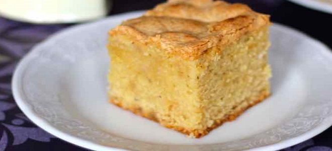 манник с тыквой на сметане манник с тыквой на сметане