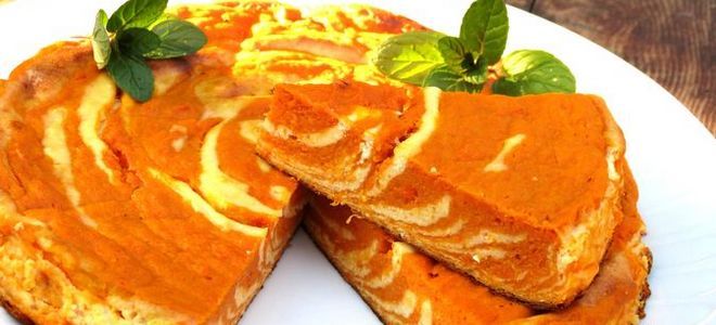 фото7 морковно тыквенная запеканка в духовке