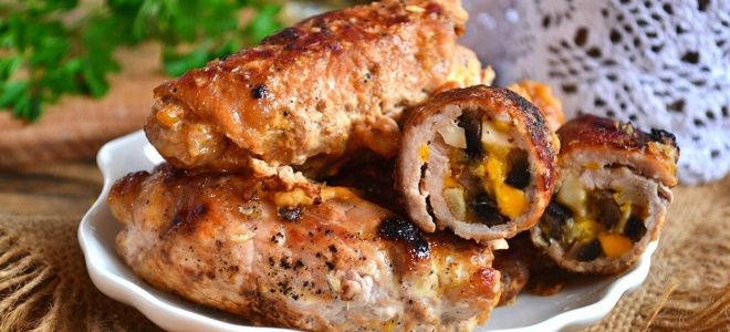 рулет из свиной шейки в духовке рулет из свиной шейки в духовке