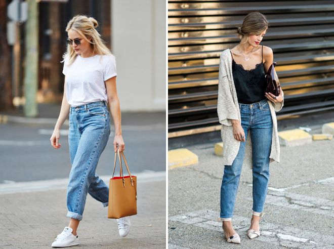 с чем носить мом джинсы летом с чем носить мом джинсы летом