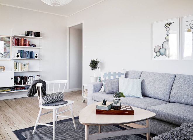 Скандинавский стиль в интерьере гостиной Скандинавский стиль в интерьере гостиной