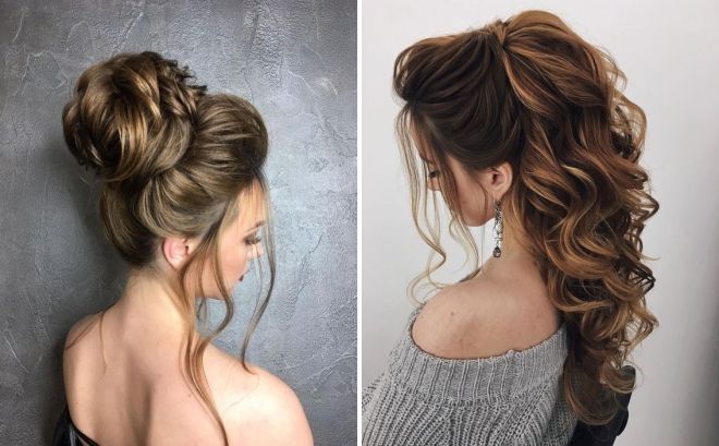 высокая прическа высокая прическа