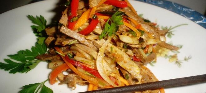 хе из говяжьего языка по корейски хе из говяжьего языка по корейски