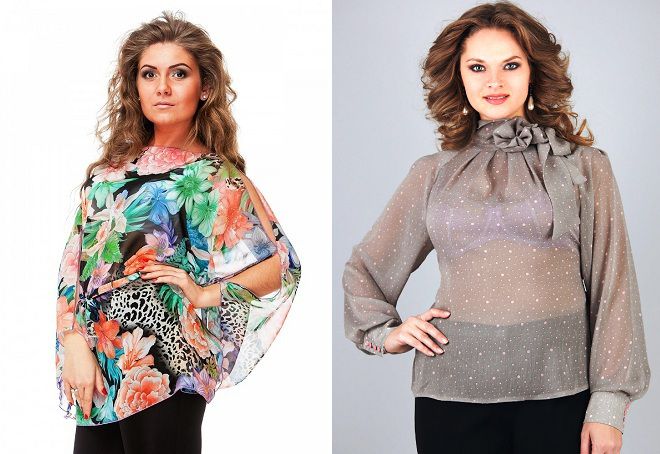 шифоновые блузки для полных женщин шифоновые блузки для полных женщин