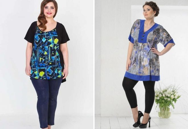 туника из штапеля для полных туника из штапеля для полных