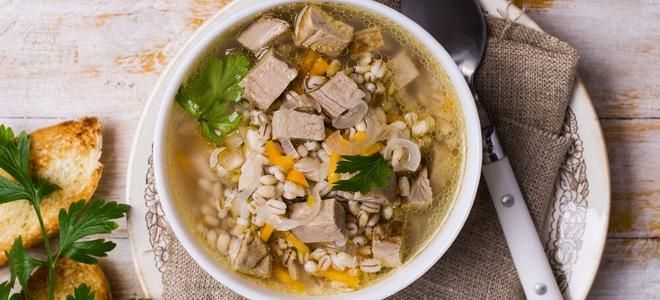 вкусный перловый суп вкусный перловый суп