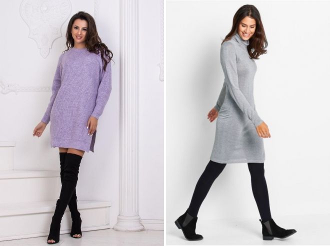 вязаное платье с люрексом вязаное платье с люрексом
