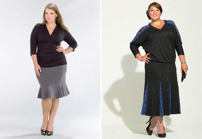 юбки годе для полных юбки годе для полных