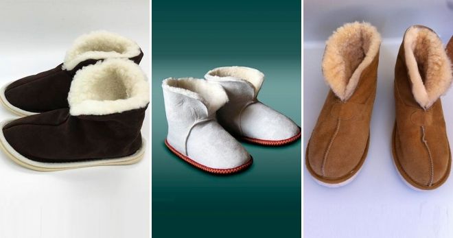 Домашние угги из овчины Домашние угги из овчины