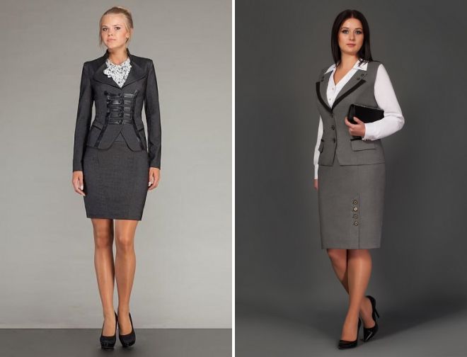 костюм тройка с юбкой костюм тройка с юбкой