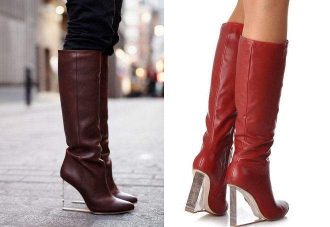 модные сапоги на танкетке модные сапоги на танкетке