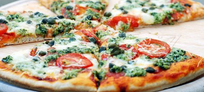 пицца песто пицца песто