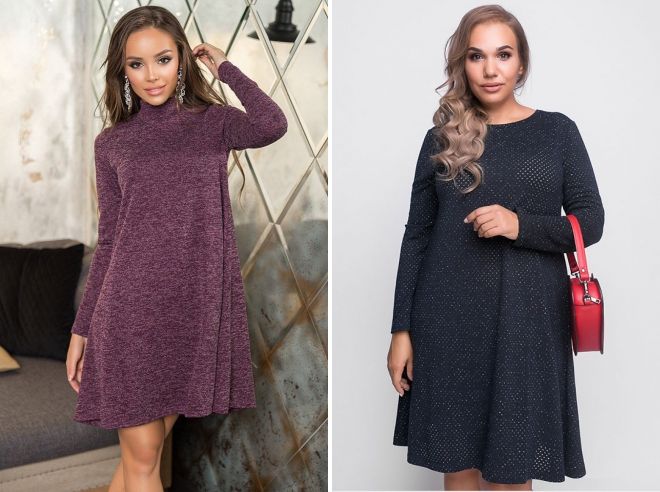 платье трапеция с люрексом платье трапеция с люрексом