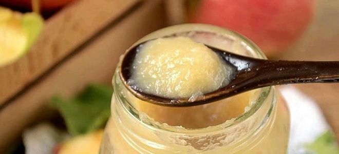 пюре из яблок пюре из яблок