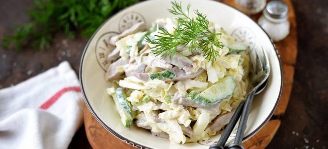 фото9 рецепты летних мясных салатов