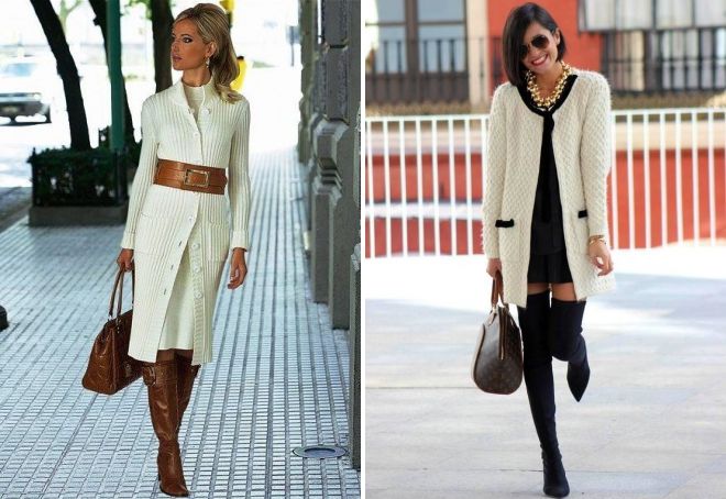 с чем носить белое вязаное пальто с чем носить белое вязаное пальто
