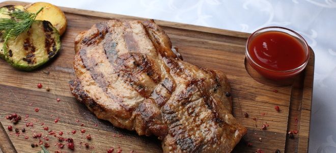 свиная шейка на гриле рецепт свиная шейка на гриле рецепт