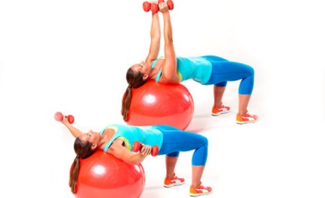 как уменьшить грудь упражнения1