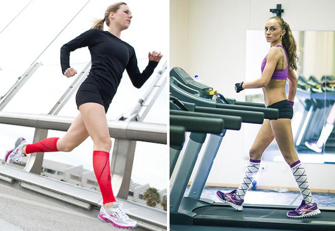 компрессионные гольфы для бега