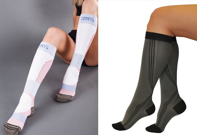 как носить компрессионные гольфы