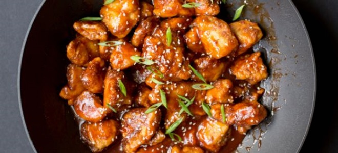 курица в кисло-сладком соусе