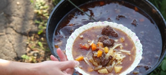 лагман из говядины