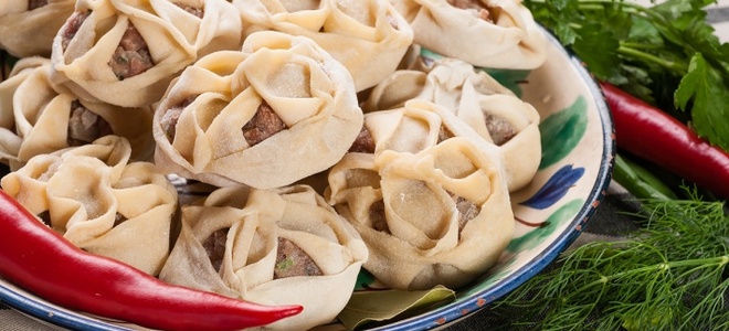 Манты из говядины