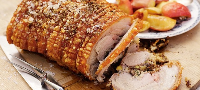 Мясной рулет