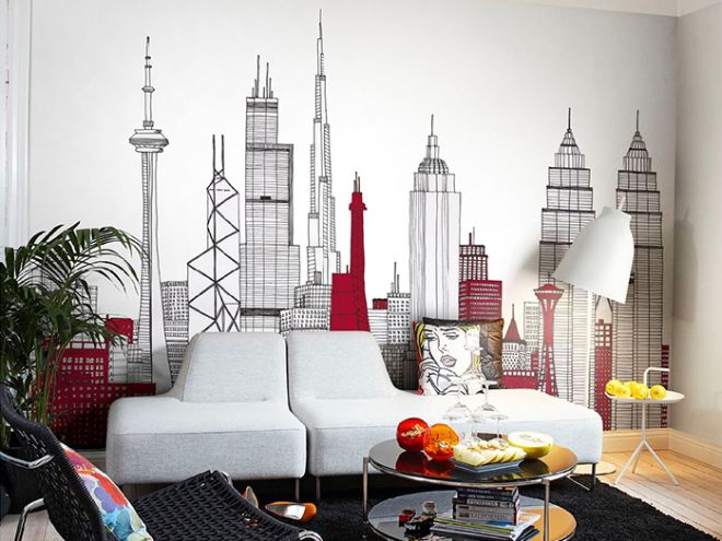 Обои в стиле модерн 9