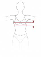 Определение размера груди