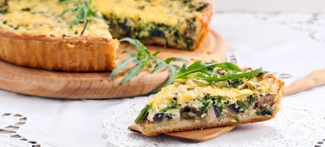 Пирог с опятами рецепт