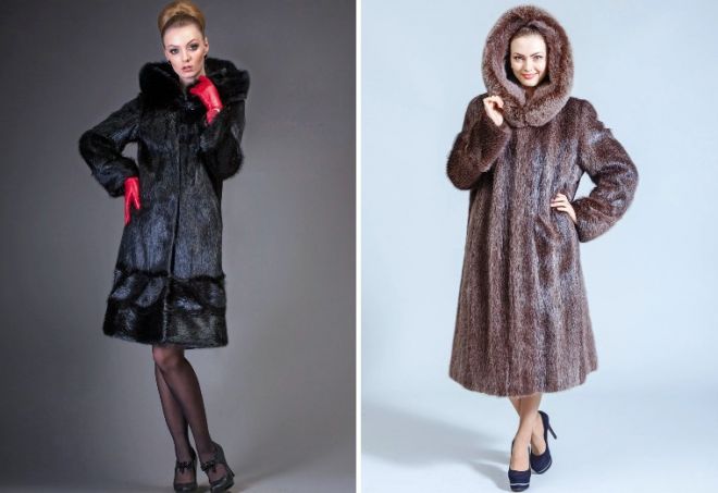 шуба из нутрии10
