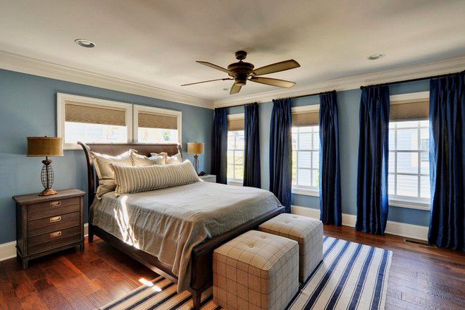 синяя спальня