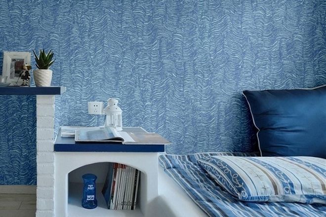 синяя спальня