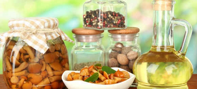 соленые грибы с уксусом