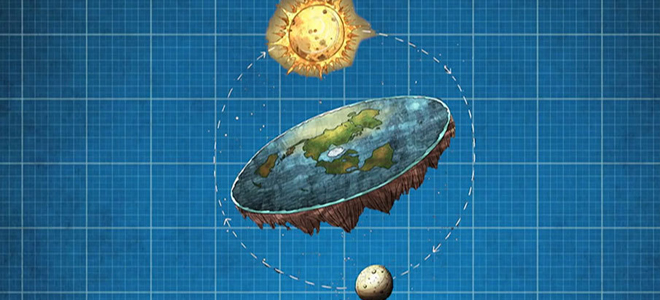 теория плоской земли