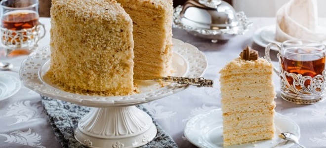 Творожный торт на сковороде