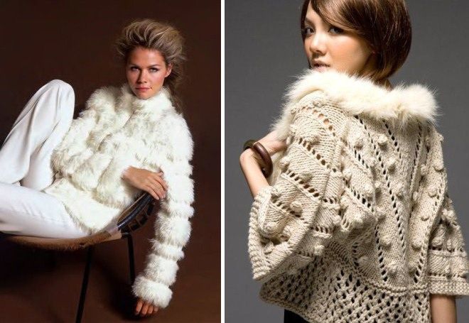 Вязаный жакет 15