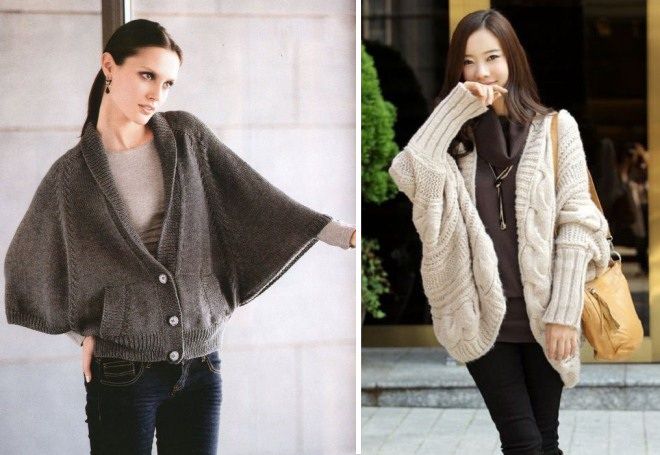 Вязаный жакет 17