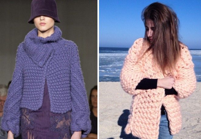 Вязаный жакет 19