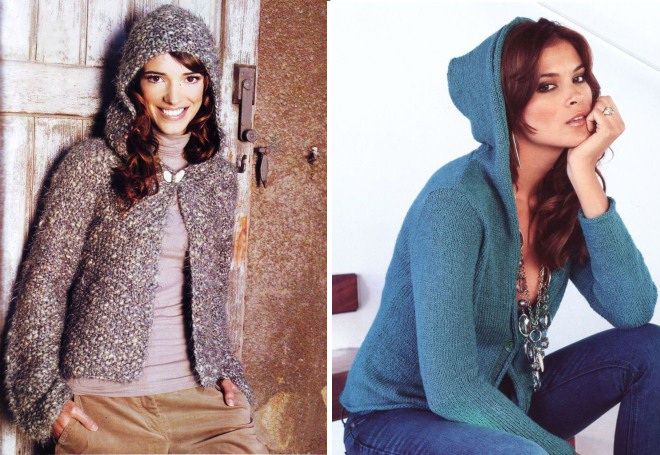 Вязаный жакет 9