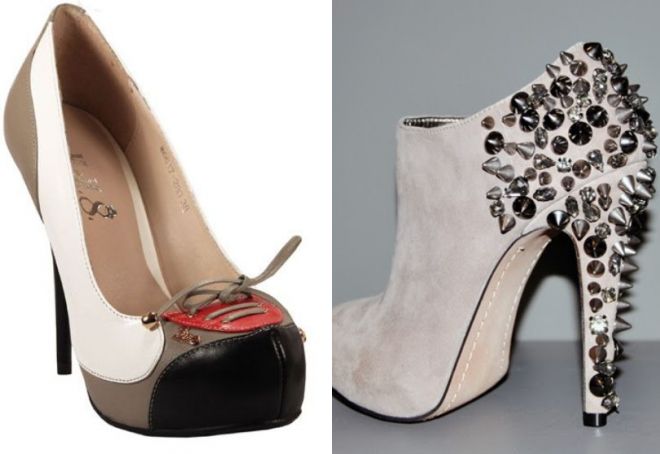 женские туфли на высоком каблуке