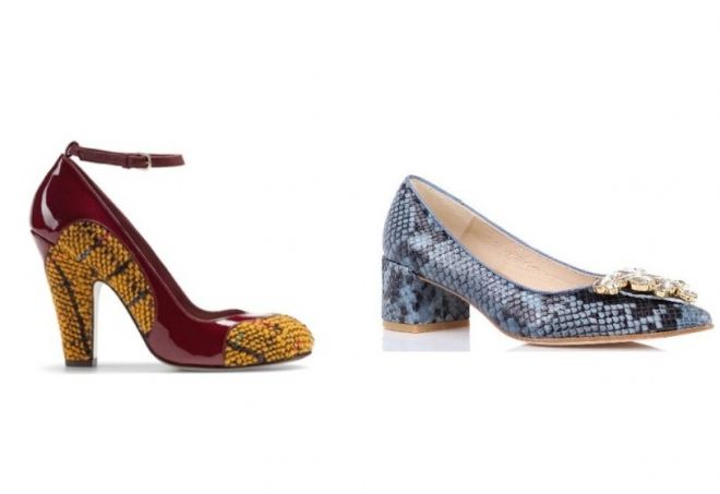 женские классические туфли