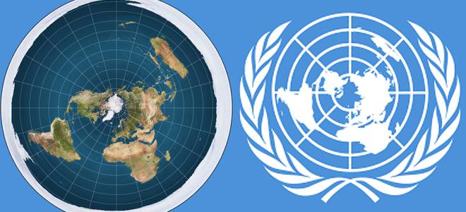 знак плоской земли